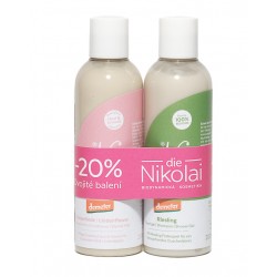 Biodynamický kosmetický balíček – 2x Bezinkový sprchový gel a šampón