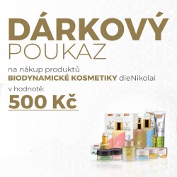 Dárkový poukaz na 500 Kč