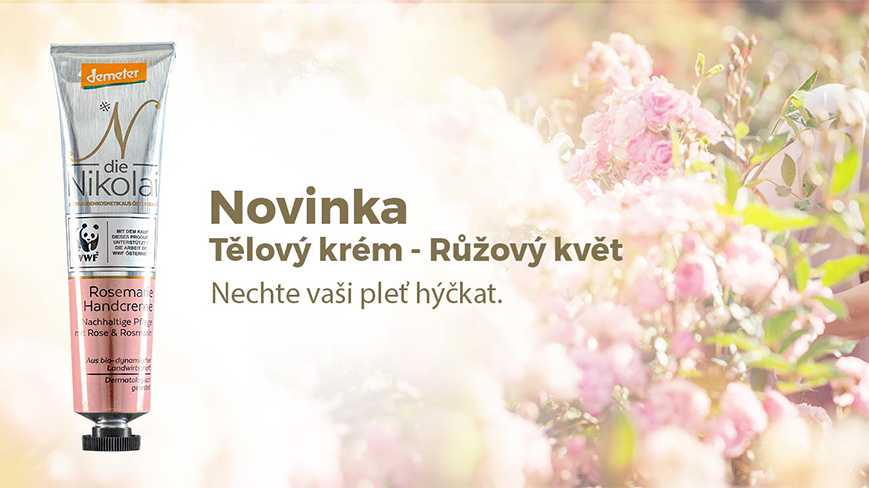 Růžový květ - biodynamická kosmetika